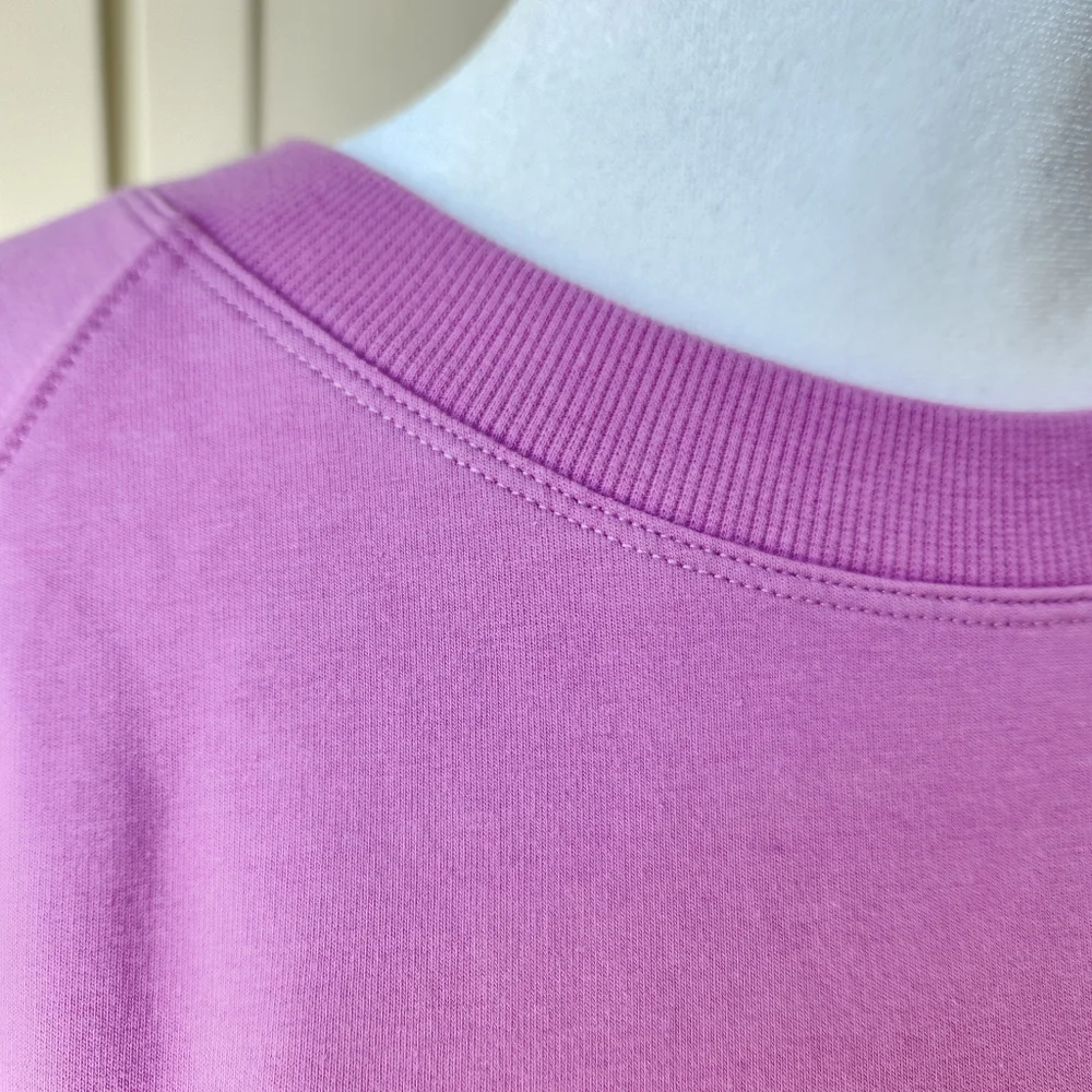 All In Motion Health And Wellness Sweatshirt Long Sleeve Purple Cute Cozy Large - Picture 8 of 16